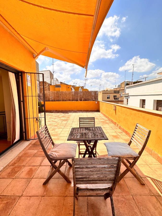 Penthouse Near Cathedral Private Rooftop Private Parking セビリア エクステリア 写真